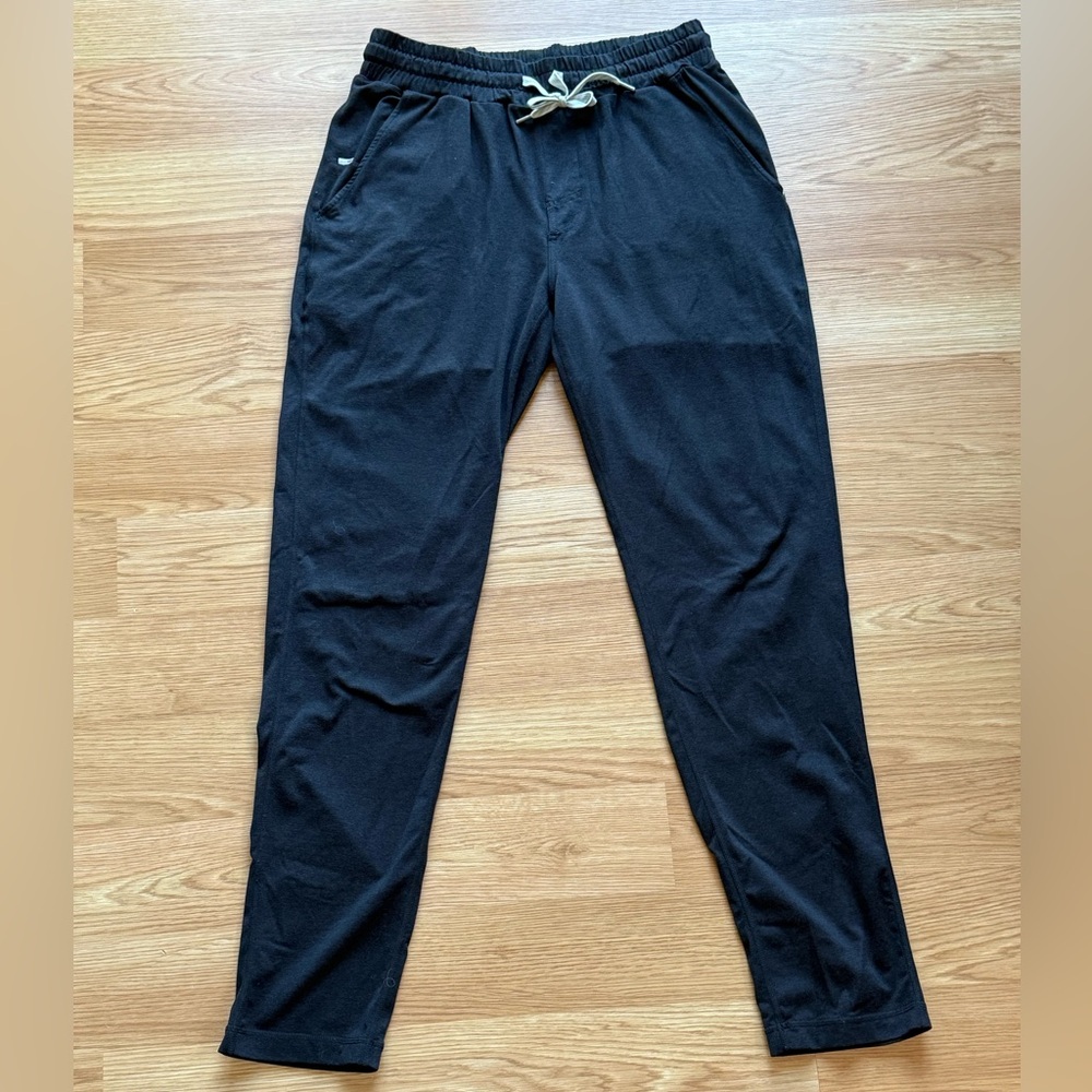 Vuori Black Ponto Performance Pant